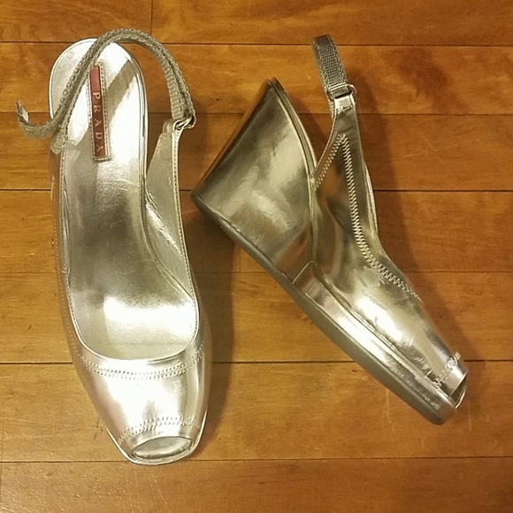 Prada Silver wedge - Picture 2 of 3